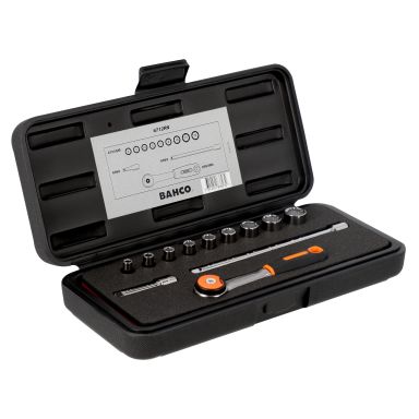 Bahco 6712RN Hylsnyckelsats