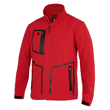Texstar FJ30 Softshelljakke rød