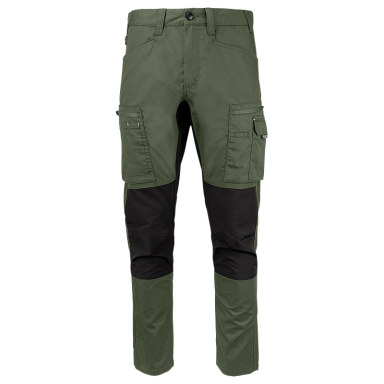 Texstar FP60 Arbetsbyxa grön/svart