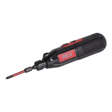 PELA 554150 Miniskrutrekker 3,7 V, med USB-lader