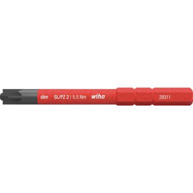 Wiha slimBit 34590 Bits PlusMinus/Pozidriv, 75 mm, 1000 V