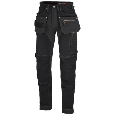 L.Brador 1020P Arbetsbyxa svart
