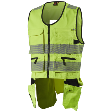 L.Brador 2040PB Varselväst hi-vis gul, klass 2
