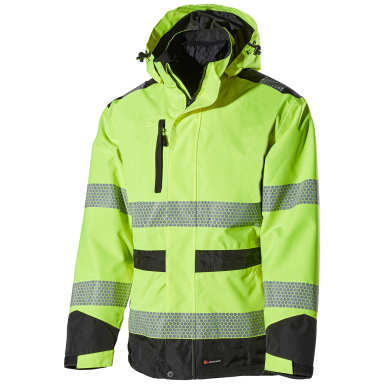 L.Brador 2122P Skaljacka hi-vis gul, klass 3