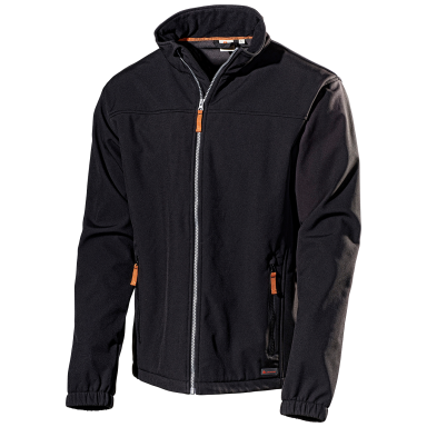 L.Brador 554P Softshelljacka svart