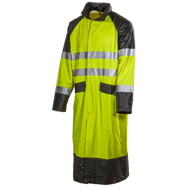 L.Brador 914PU Regnjacka hi-vis gul, klass 2