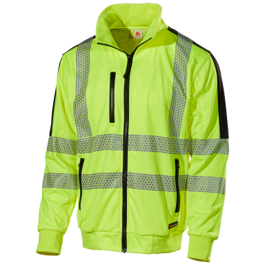 L.Brador 6122P Varseltröja svart/hi-vis gul, klass 2