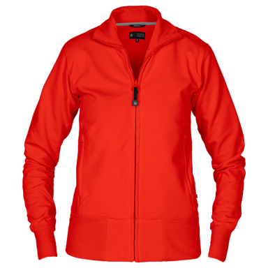 Texstar WC04 Genser med glidelås, rød