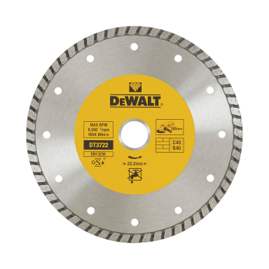 Dewalt DT3722-QZ Diamantkapskiva 180 mm, turbo