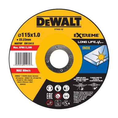 Dewalt DT3442-QZ Kapskiva 115x1x22,23 mm