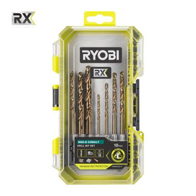 Ryobi RARXHGC10 Borrsats 10 delar