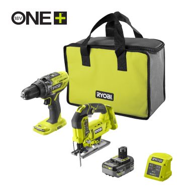 Ryobi R18CK2PJ-1X40S Verktygspaket
