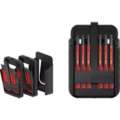Wiha slimBit 43161 Ruuvauskärkisarja 12 osaa, Torx/Torx Plus, 1000 V