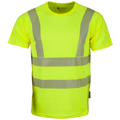 L.Brador 413P T-shirt hi-vis gul, klass 2