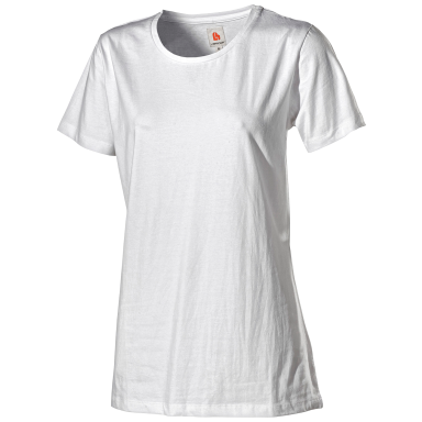 L.Brador 6014B T-shirt vit, dam