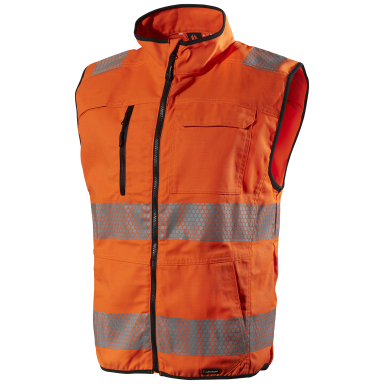 L.Brador 2041PB Varselväst hi-vis orange, klass 1