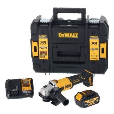Dewalt DCG407M1T-QW Vinkelslip med batteri och laddare