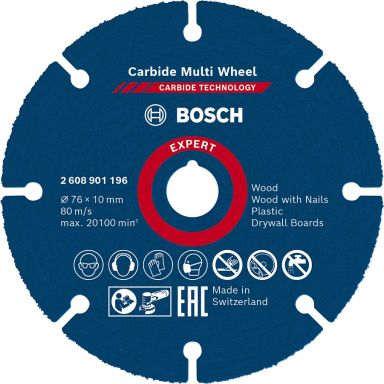 Bosch Expert Carbide Multi Wheel Kappeskive 76 x 10 mm