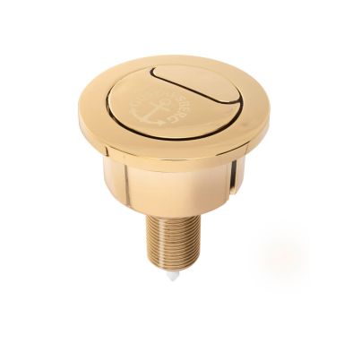 Gustavsberg Estetic Duo Spyleknapp messing