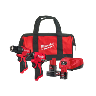 Milwaukee BLPP2B-422B Kombikit med batteri och laddare