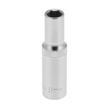 PELA 549094 Hylsy vääntiökoko 3/8&quot, 6-kantainen, pitkä