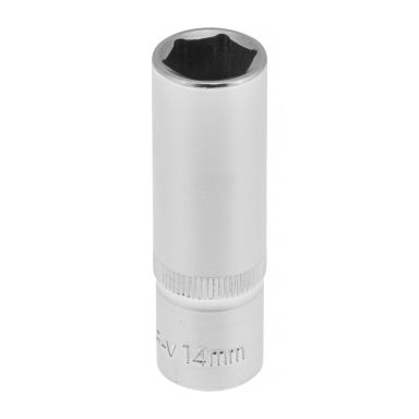 PELA 549099 Hylsy vääntiökoko 3/8", 6-kulmainen, pitkä
