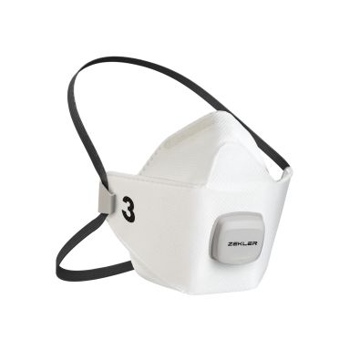 Zekler 1503V Halvmask M/L, 3-pack, filtrerande