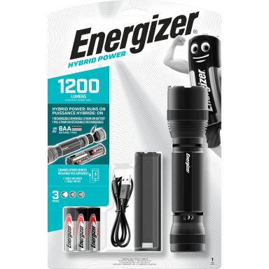 Energizer Hybrid Power Ficklampa 1200 lm