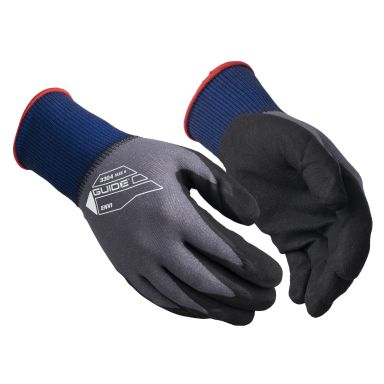 Guide Gloves 3304 Työkäsineet nitriili, Öko-Tex-hyväksytty, lateksiton, soveltuu kosketusnäyttöjen käyttämiseen