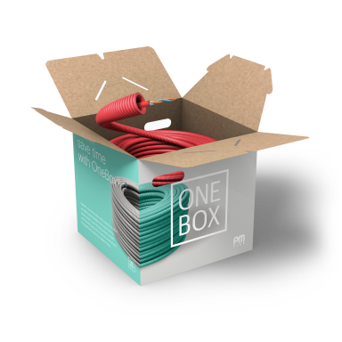 PM FLEX ELQYB ZERO Kaapeli esireititetty, 16 mm x 100 m, 2x1 mm²