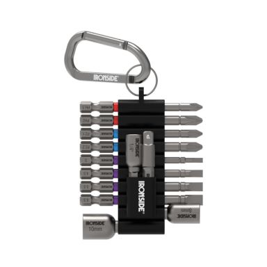 Ironside 201602 Ruuvauskärkisarja 12 osaa, pidikkeessä