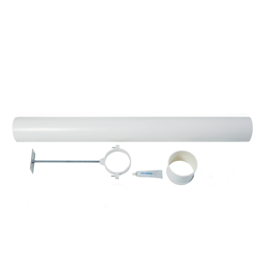 Separett 1200-01 Kompletteringssats ventilation, Ø110 mm, 1x1 m