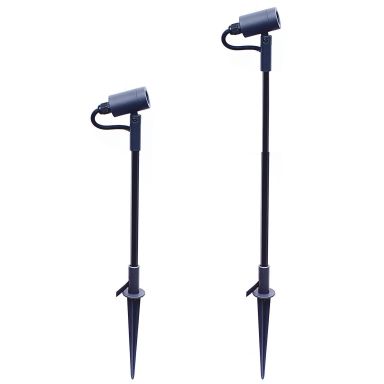 LightsOn Astro 5117 Jordspotlys sort, 31-44 cm, 180 lm, 3 W