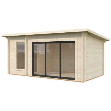 Palmako Sanna Bastu 13,5 m², Invändig 12,8 m², obehandlad