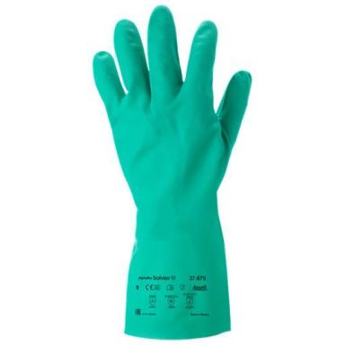Ansell Solvex Plus 37-675 Käsineet Koko 7, Kemikaalisuoja, Nitriili