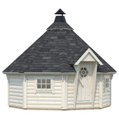 Palmako Eva Grillkåta 11,9 m²/inv. 11,4 m², impr. natur