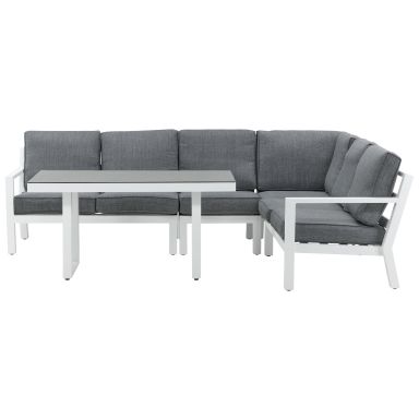 Venture Home Barcelona 1029-400 Loungeset soffa, bord, grått/vitt