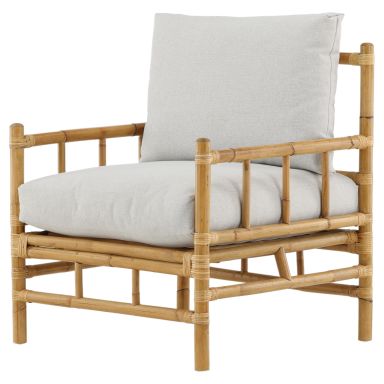Venture Home Cane 1211-6010 Loungefåtölj natur/grå