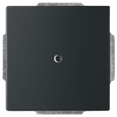 ABB Impressivo 1742-885 Centrumplatta matt svart, blind