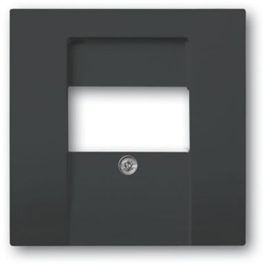 ABB Impressivo 1766-885 Centrumplatta matt svart, för högtalare