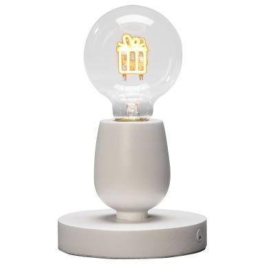 Konstsmide 1814-200 Valokoriste puinen, lahjapakettimotiivi