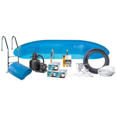 Swim & Fun 2784 Pool-pakke 8 x 4 x 1,5 m, 38 840L