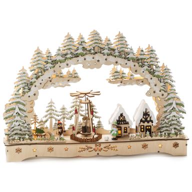 Konstsmide 3241-100 Silhuettlampe snurrende figurer