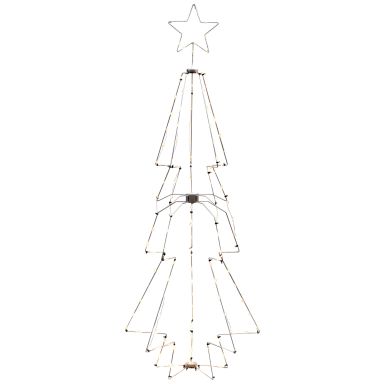 Konstsmide 3947-283 Valokoriste valkoinen, latvatähti