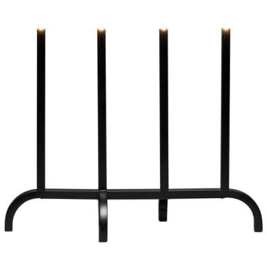 Konstsmide 3999-711TR Adventsljusstake 4 ljus, metall, svart