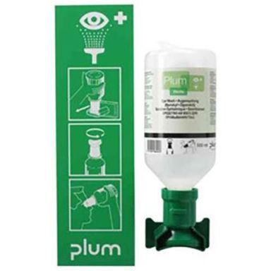Plum 4611 Øjenvaskstation inkl. 500 ml øjenskyl
