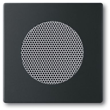 ABB Impressivo 8253-885 Centrumplatta matt svart, för högtalare