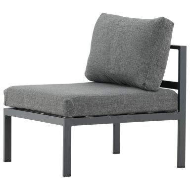 Venture Home Copacabana 9284-408 Modulsoffa mittdel, grå/svart