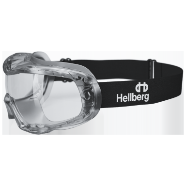 Hellberg Neon Skyddsglasögon im- och repskydd, klar lins