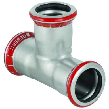 Geberit 1550946 T-rør pressmuffe, galvanisert